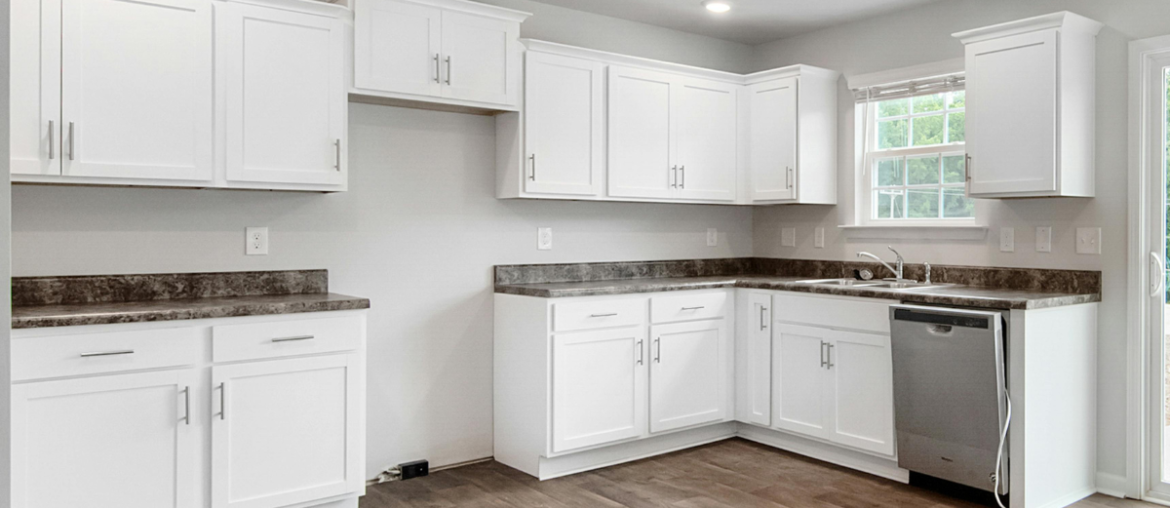 White Kitchen Cabinets With Hardwood Floors