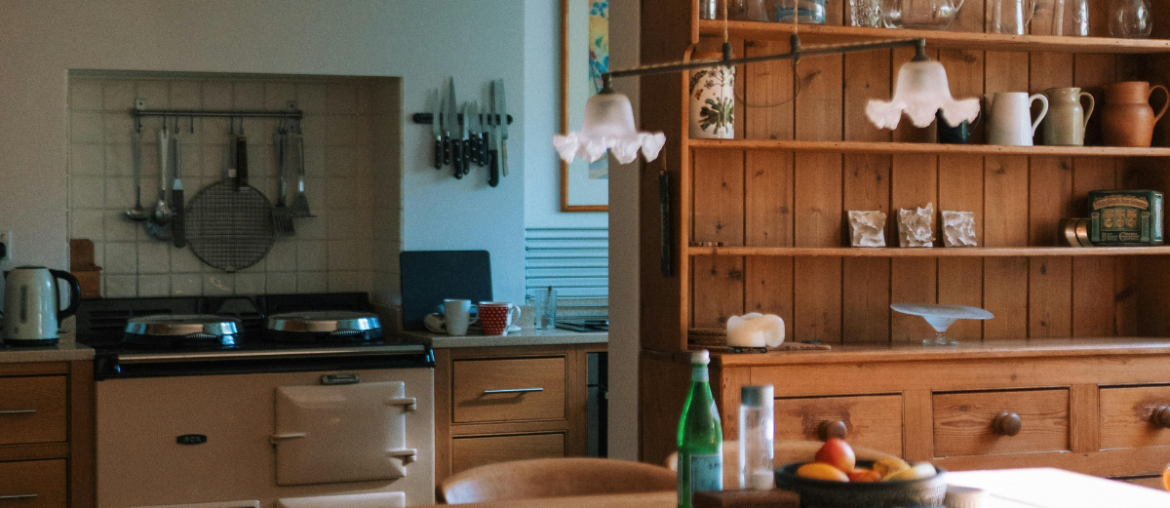 Stack In A Kitchen Cabinet​