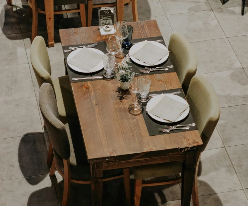 Lazy Susan Dining Table