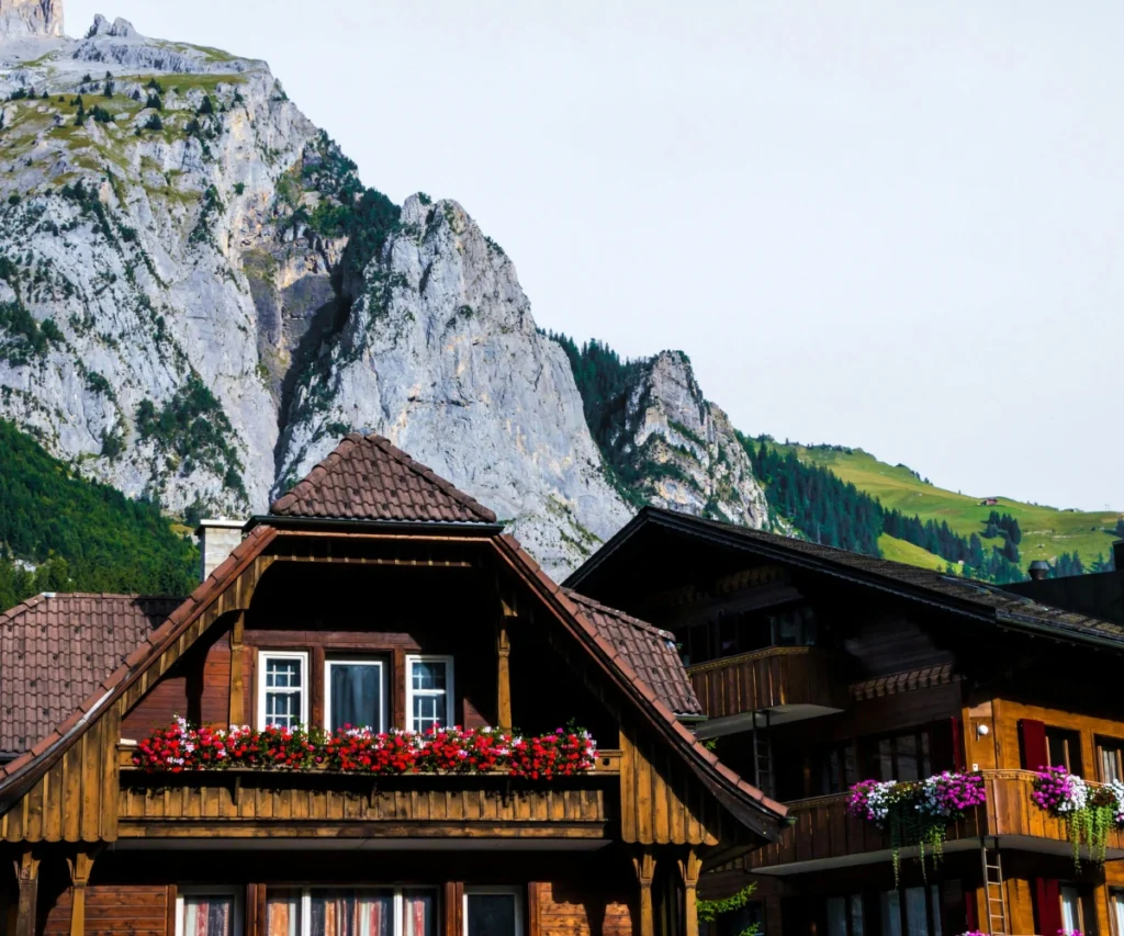 Switzerland Nature And Houses